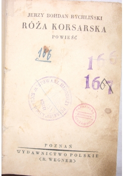 Róża korsarska