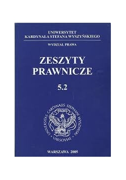 Zeszyty prawnicze 5.2