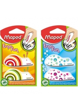 Gumka Ergo Fun wielokolorowa (2szt) bls MAPED