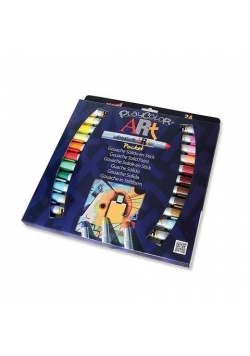 Farby w sztyfcie 24 kolory Art Pocket PLAYCOLOR