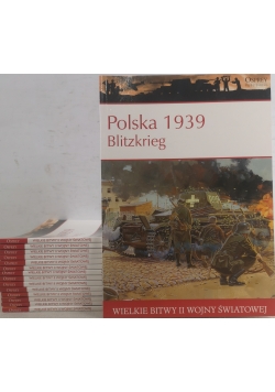 Wielkie Bitwy II Wojny Światowej zestaw 13 książek