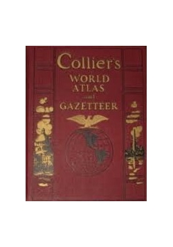 Collier's World Atlas and Gazetteer, 1937 r.