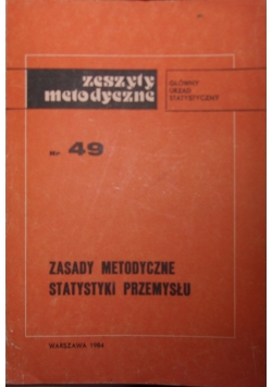 Zasady metodyczne statystyki przemysłu, nr. 49