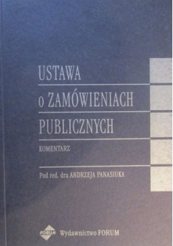 Ustawa o zamówieniach publicznych