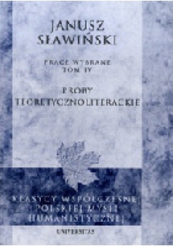 Próby teoretycznoliterackie
