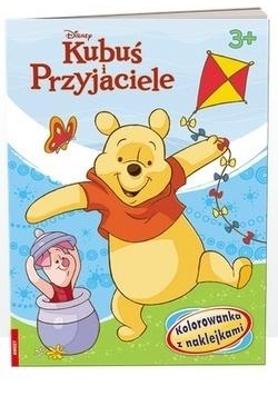 Kolorowanka z naklejkami. Kubuś i przyjaciele