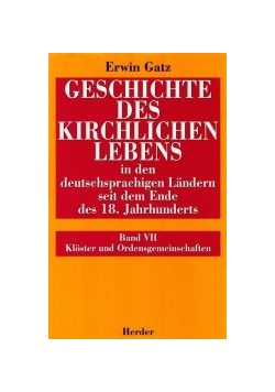Geschichte des Kirchlichen lebens