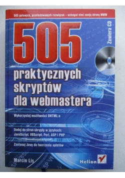 505 praktycznych skryptów dla webmastera