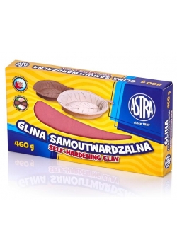 Glina samoutwardzalna różowa 460g ASTRA
