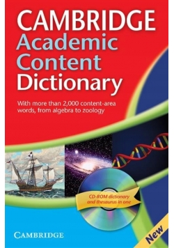 Cambridge Academic Content Dictionary + CD