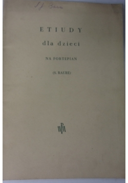 Etiudy dla dzieci na fortepian
