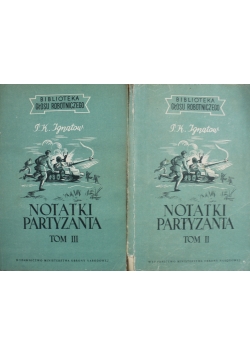 Notatki partyzanta 2 Tomy
