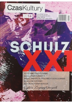 Czas kultury Schulz  1 XXI
