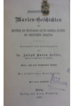 Warien-Geschichten, 1897