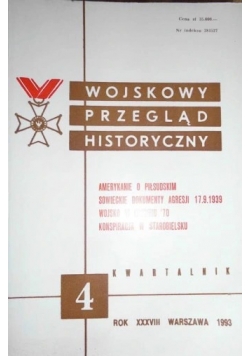 Wojskowy Przegląd Historyczny Nr 4