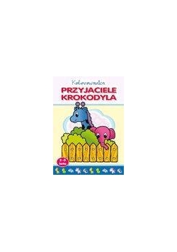 Kolorowanka. Przyjaciele krokodyla