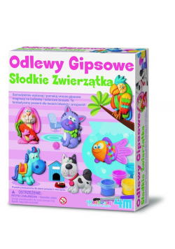 Słodkie zwierzaki Odlewy gipsowe