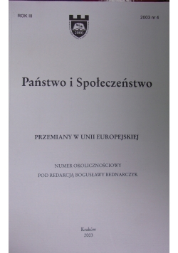 Państwo i Społeczeństwo,Nr4