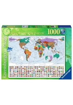 Puzzle Portret Ziemi 1000