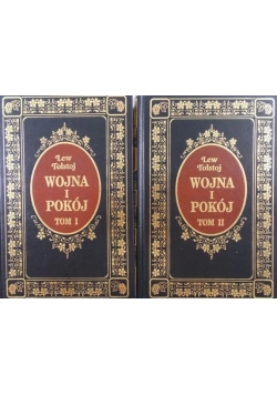 Wojna i pokój,  tom I-II, zestaw 2 książek