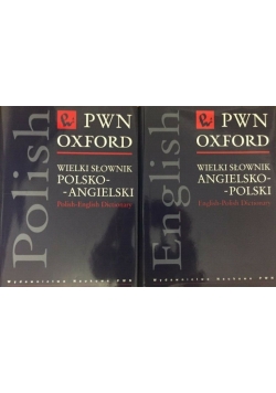 Wielki słownik PWN Oxford 2 książki
