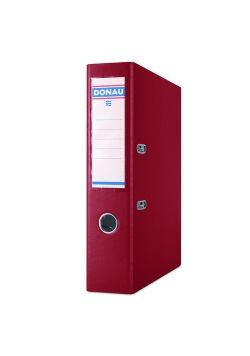 Segregator Donau Premium PP A4 75MM Bordowy