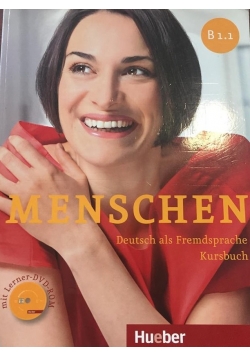 Menschen, Deutsh als Fremdsprache. Kursbuch, +CD