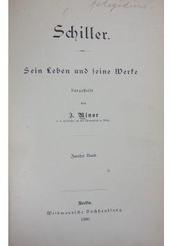 Schiller ,1890r.