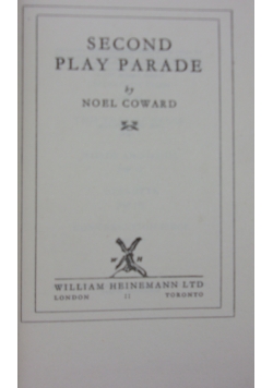 Second Play Parade, 1939 r.