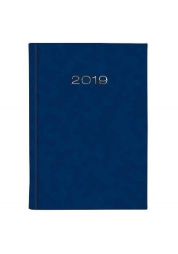 Kalendarz 2019 21DB A5 dzienny Achilles atramentowy