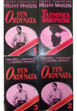Syn Ordynata tom od I do III/ Tajemnica Baronessy - zestaw 4 książek