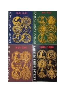 Katalog monet polskich. Zestaw 4 książek