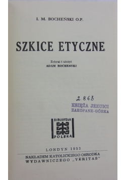 Szkice etyczne