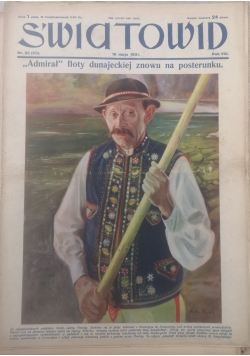 Światowid - "Admirał" floty dunajeckiej znowu na posterunku, Nr. 20 (353), 1931r.