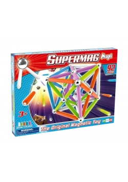 Klocki konstrukcyjne. SupermagMaxi Neon 92