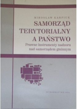 Samorząd Terytorialny a państwo
