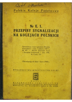 Przepisy sygnalizacji na kolejach polskich