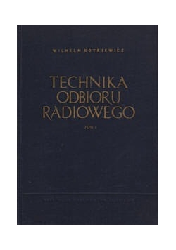 Technika odbioru radiowego, t.II