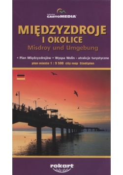 Międzyzdroje i okolice Plan miasta 1:9500