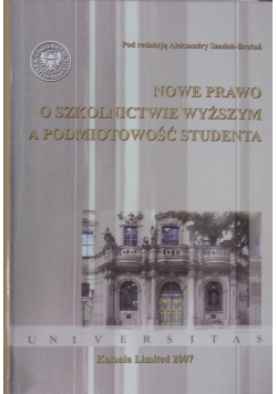 Nowe prawo o szkolnictwie wyższym a podmiotowość studenta