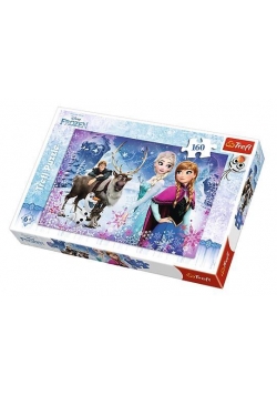 Puzzle 160 Zimowe przygody Frozen TREFL
