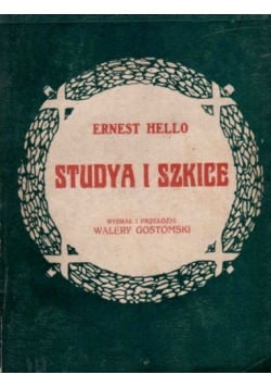 Studya i szkice,1912 r.