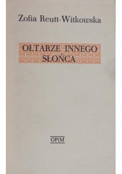 Ołtarze innego słońca
