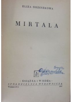 Mirtala, 1950 r.