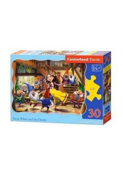 Puzzle Królewna Śnieżka i Krasnoludki 30