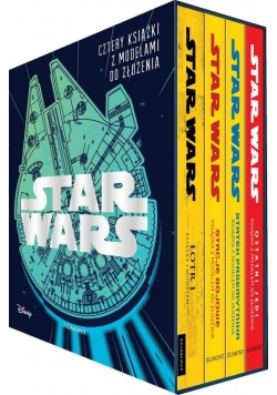 Star Wars Cztery książki z modelami do złożenia