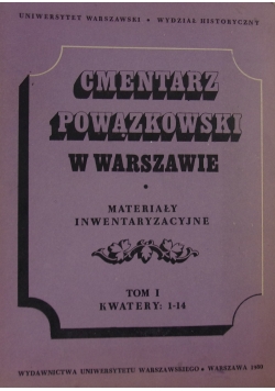 Cmentarz Powązkowski w Warszawie, tom I