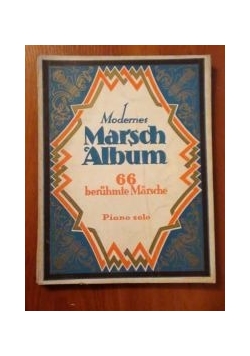 Modernes Marsch Album. 66 beruhmte. Piano solo (nuty)