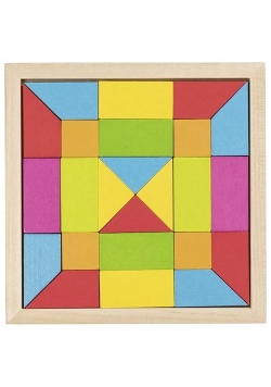 Puzzle mozaika - kolory tęczowe