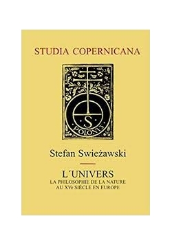 L'Univers la philosophie de la nature au XVe siecle en Europe